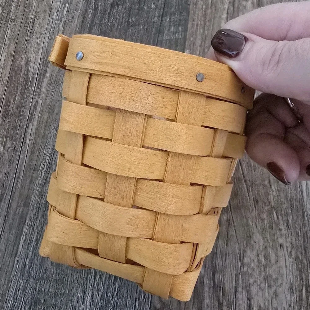 Longaberger‎ Oregano Booking Basket Protector Sawtooth Hanging